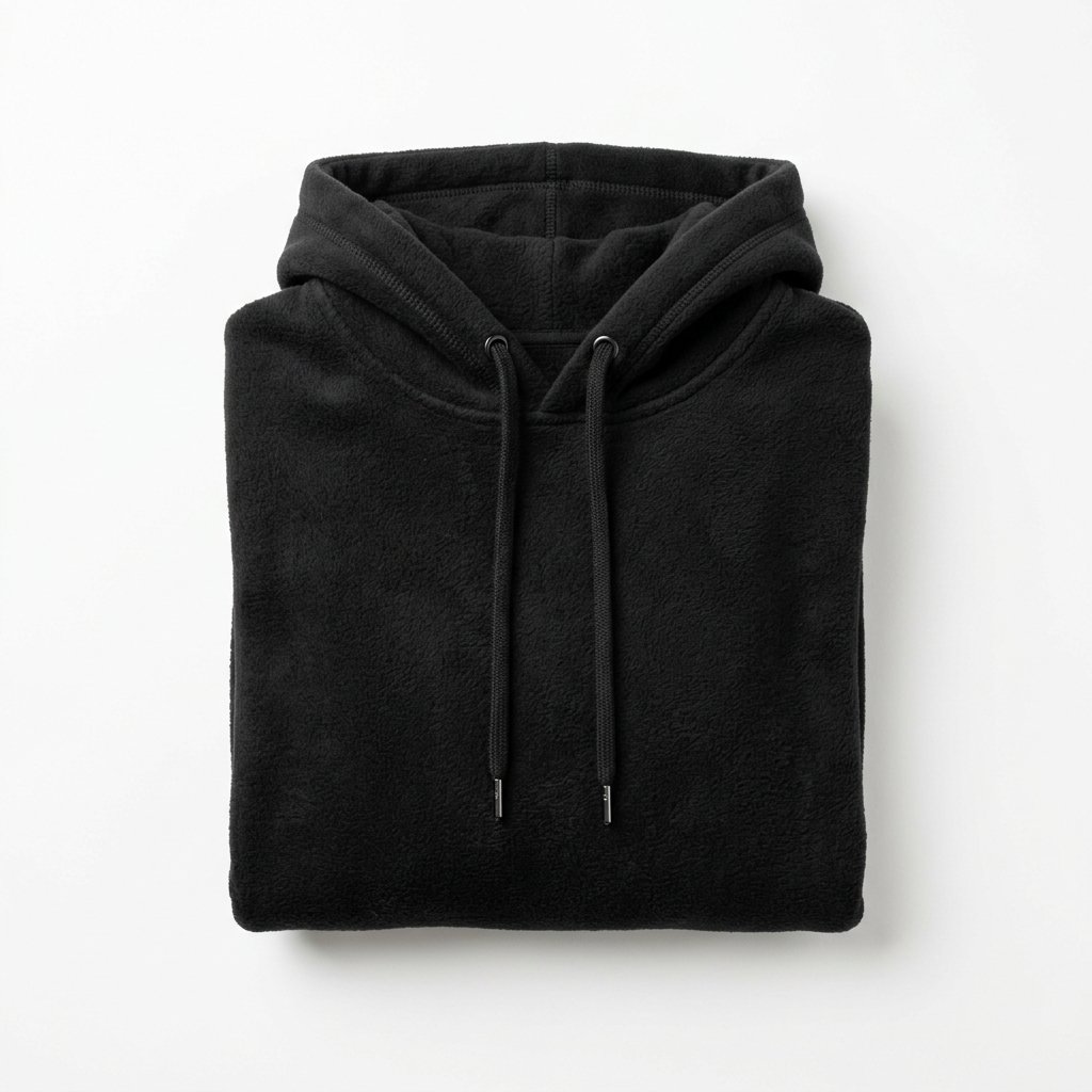 Heavyweight Brushed Fleece Pullover Hoodie with Kangaroo Pocket